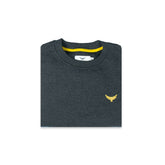 Gold Eagle Fleece Sweatshirt - Charcoal